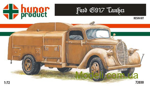 Масштабная модель грузовика Ford G917 tanker Hunor Product 72030 Хоббі ...