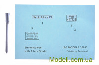 IBG Models 35005 Сборная модель грузовика Einheitsdiesel с 37-мм зенитным артиллерийским орудием "Breda"