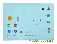 IBG Models 35016 Сборная модель грузовика Bedford QLT