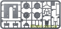 IBG Models 35053 Масштабная модель 1:35 Итальянский грузовой автомобиль "3Ro" с 100 мм гаубицей 100/17