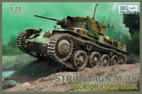 Шведский легкий танк Stridsvagn M/38