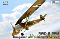 Учебно-тренировочный самолет RWD-8 PWS (венгерская и румынская служба)