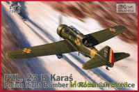 Польский легкий бомбардировщик PZL.23B Karaś