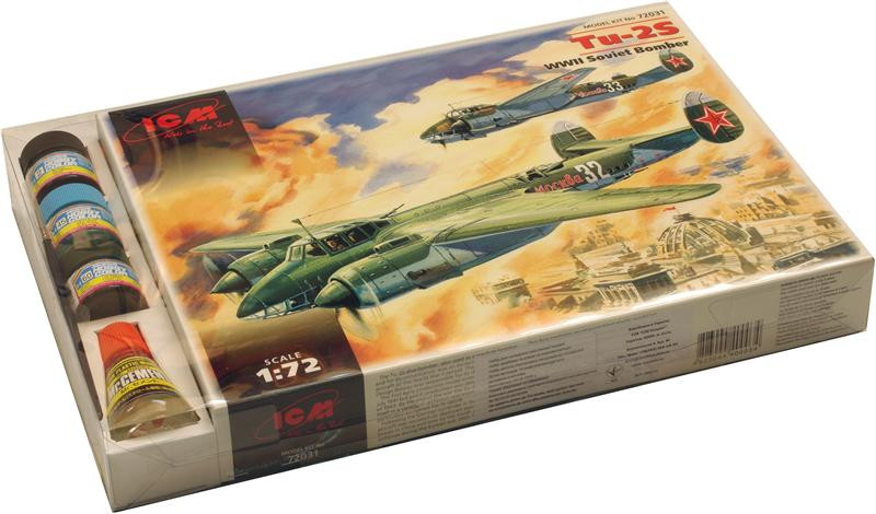 ICM 72031 – Sowjetischer Bomber Tu-2 Aus Dem 2. Weltkrieg, Maßstab 1:72