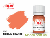 Акриловая краска ICM, оранжевый нейтральный