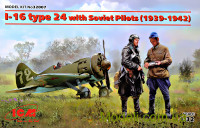 И-16 тип 24 с советскими пилотами (1939-1942 г.)
