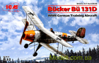 Германский учебный самолет Bucker Bu 131D, 2МВ