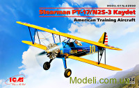 Американский учебно-тренировочный самолет Stearman PT-17/N2S-3 Kaydet