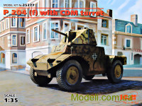 Германский бронетранспортер Panzerspähwagen P 204 (f) с башней CDM, Вторая мировая война