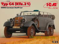 Немецкий штабной автомобиль Typ G4 (Kfz.21)