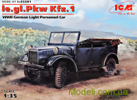 Немецкий военный автомобиль le.gl.Einheits-Car Kfz.1