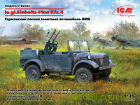 Немецкий автомобиль le.gl.Einheits-Pkw Kfz.4 с пулеметами MG-34 (Zwillingssockel 36)