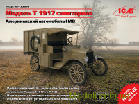 Американский автомобиль I МВ "Модель Т" 1917, санитарная