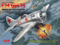 Советский истребитель Поликарпов И-16 тип 24