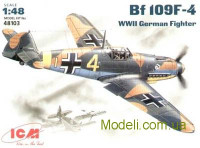 Немецкий истребитель Messerchmitt Bf-109 F4