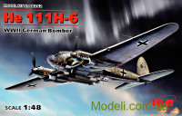 Немецкий бомбардировщик He 111H-6, 2 МВ
