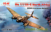 He 111H-6 Северная Африка, Немецкий бомбардировщик 2 МВ