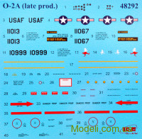 ICM 48292 Сборная модель 1:48 Американский самолет-разведчик O-2A (позднего производства)
