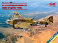 Бомбардировщик Bristol Beaufort Mk.IA с тропическим фильтром