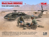 Вертолет Black Hawk MEDEVAC с пилотами и боевыми медиками