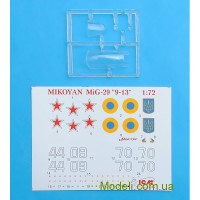 ICM 72141 Сборная модель советского фронтового истребителя МиГ-29