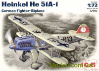 Германский истребитель-биплан Heinkel He-51 A1