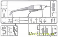 ITALERI 1247 Купить пластиковую масштабную модель вертолета UH-1D Iroquois