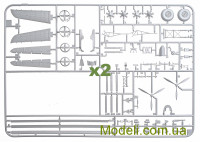 ITALERI 1350 Купить масштабную модель самолета Stirling Mk.IV