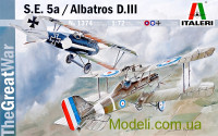 Бипланы S.E.5a и Albatros D.III