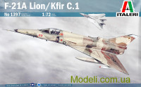Истребитель F-21A Lion/Kfir C.1