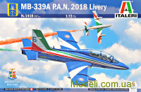 Итальянский учебно-боевой самолёт MB-339A P.A.N. 2018 Livery
