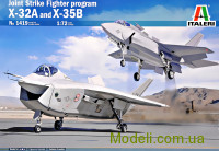 Перспективные ударные самолеты X-32A и X-35B программы JSF (две модели в коробке)