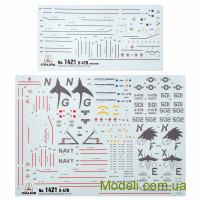 ITALERI 1421 Сборная модель 1:72 экспериментального БПЛА X-47B