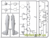 ITALERI 1437 Сборная модель 1:72 Истребитель FIAT CR.42 Falco