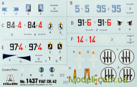 ITALERI 1437 Сборная модель 1:72 Истребитель FIAT CR.42 Falco