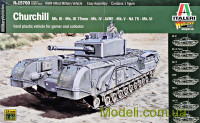 Британский танк Churchill Mk.III - Mk.III 75mm - MK.IV - AVRE - Mk.V - NA 75 - Mk.VI