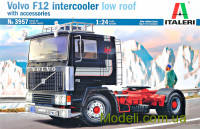 Вантажівка Volvo F12 Intercooler з низьким дахом та аксесуарами