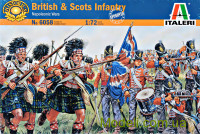 Английская и шотландская пехота