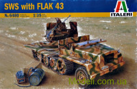 Полугусеничный траспортер sWS с 37-мм зенитным орудием FlaK43