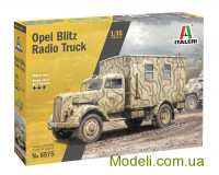 Немецкий грузовик радиосвязи Opel Blitz