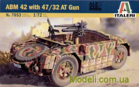 Боевая машина ABM 42 с противотанковым орудием 47/32 AT