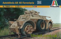 Бронеавтомобиль Autoblinda AB 40 "Ferroviaria"