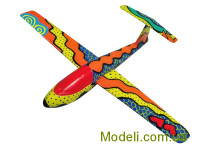 J-Color JC-30319 Планер метательный J-Color Falcon 600мм c комплектом красок