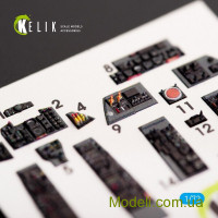KELIK 72014 Декаль для модели самолета F-4D "Phantom II" (интерьер), (FineMolds)