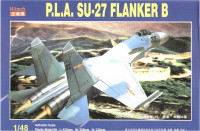 Модель истребителя Су-27 Flanker B