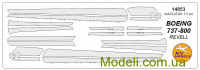 Маска для модели самолета Boeing 737-800