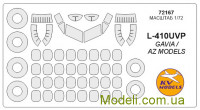 Маска для модели самолета L-410 