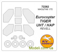 Маска для моделі вертольота Eurocopter TIGER UHT/HAP (Revell)