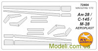 Маска для модели самолета Ан-28 (Aeroplast)