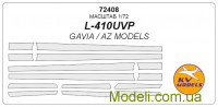 Маска для модели самолета L-410